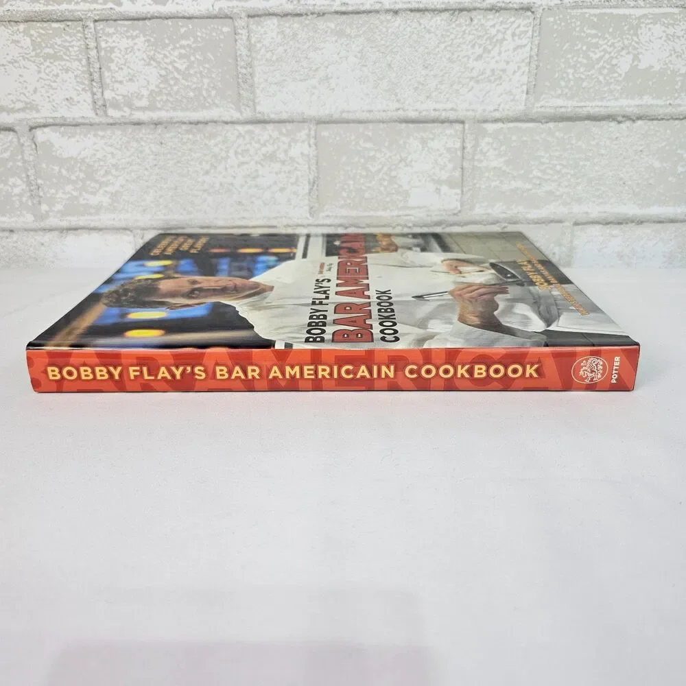 Bobby Flay's Bar Americain Cookbook HC Like New Food Network Recipes
